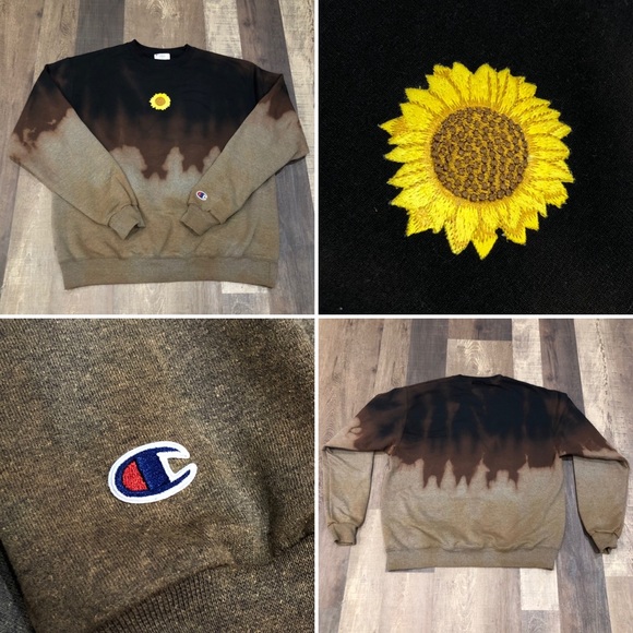 Custom Champion Crewneck 🌻 - Picture 8 of 8